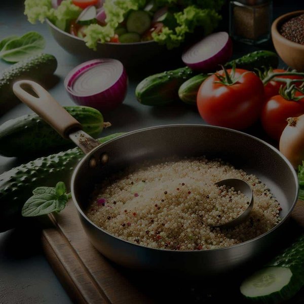 Quelle est la meilleure façon de cuisiner le quinoa pour des salades fraîches ?